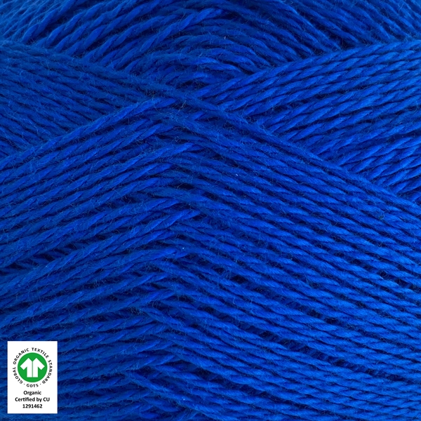 3762 KONGEBLÅ ØKOLOGISK PIMABOMULD GOTS